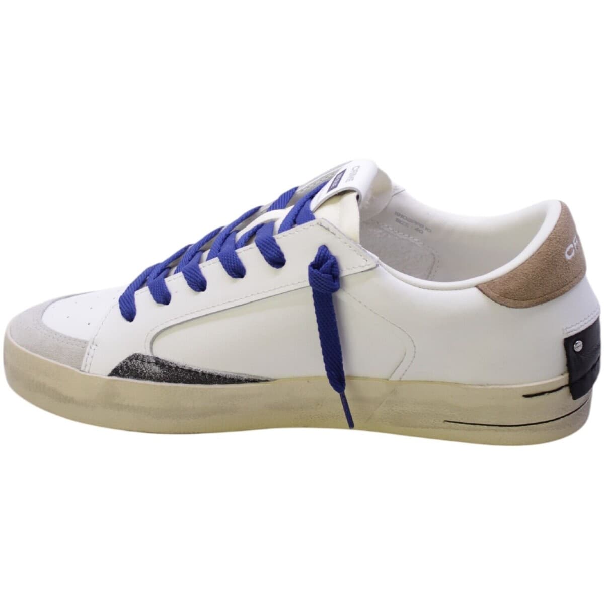 Men's Sneakers Crime London White