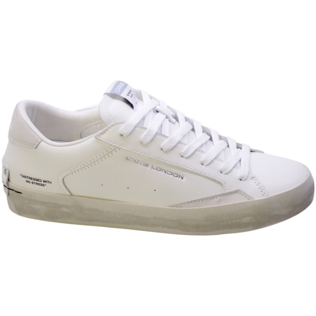 Men's Sneakers Crime London White