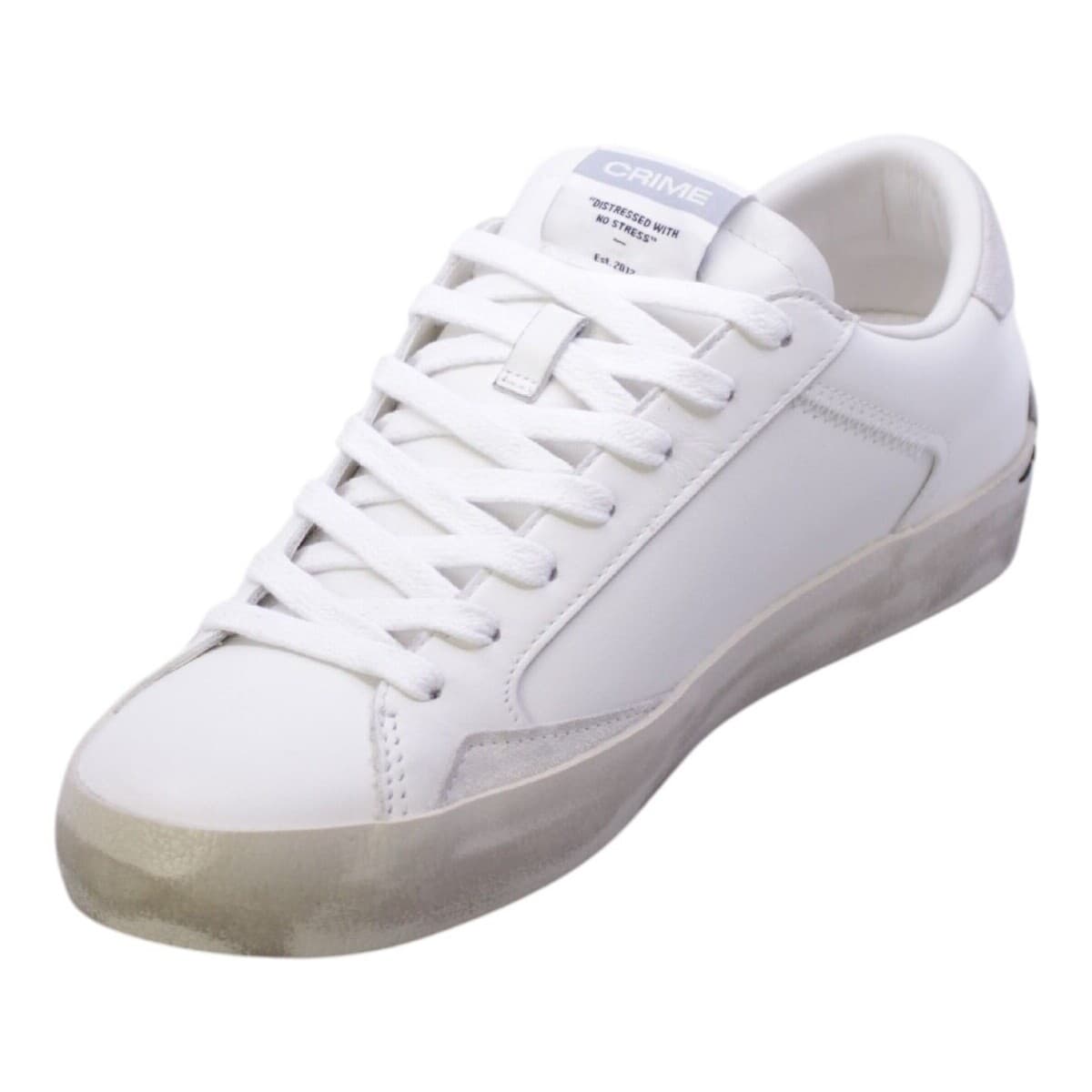 Men's Sneakers Crime London White