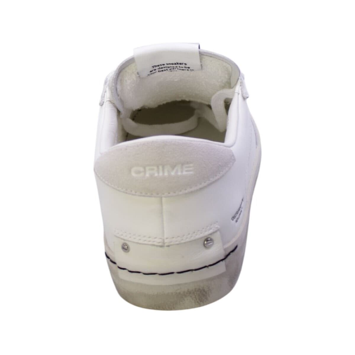 Men's Sneakers Crime London White