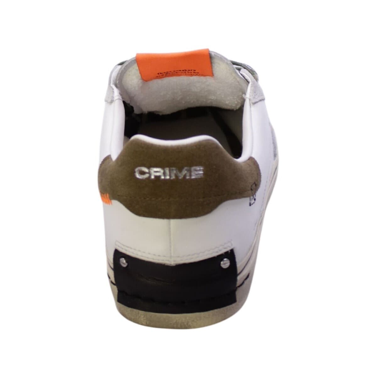 Men's Sneakers Crime London White