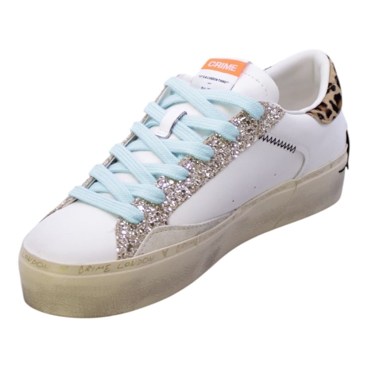 Women's Sneakers Crime London White