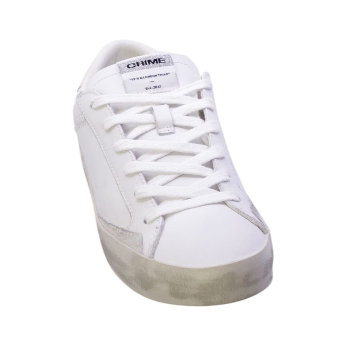 Women's Sneakers Crime London White