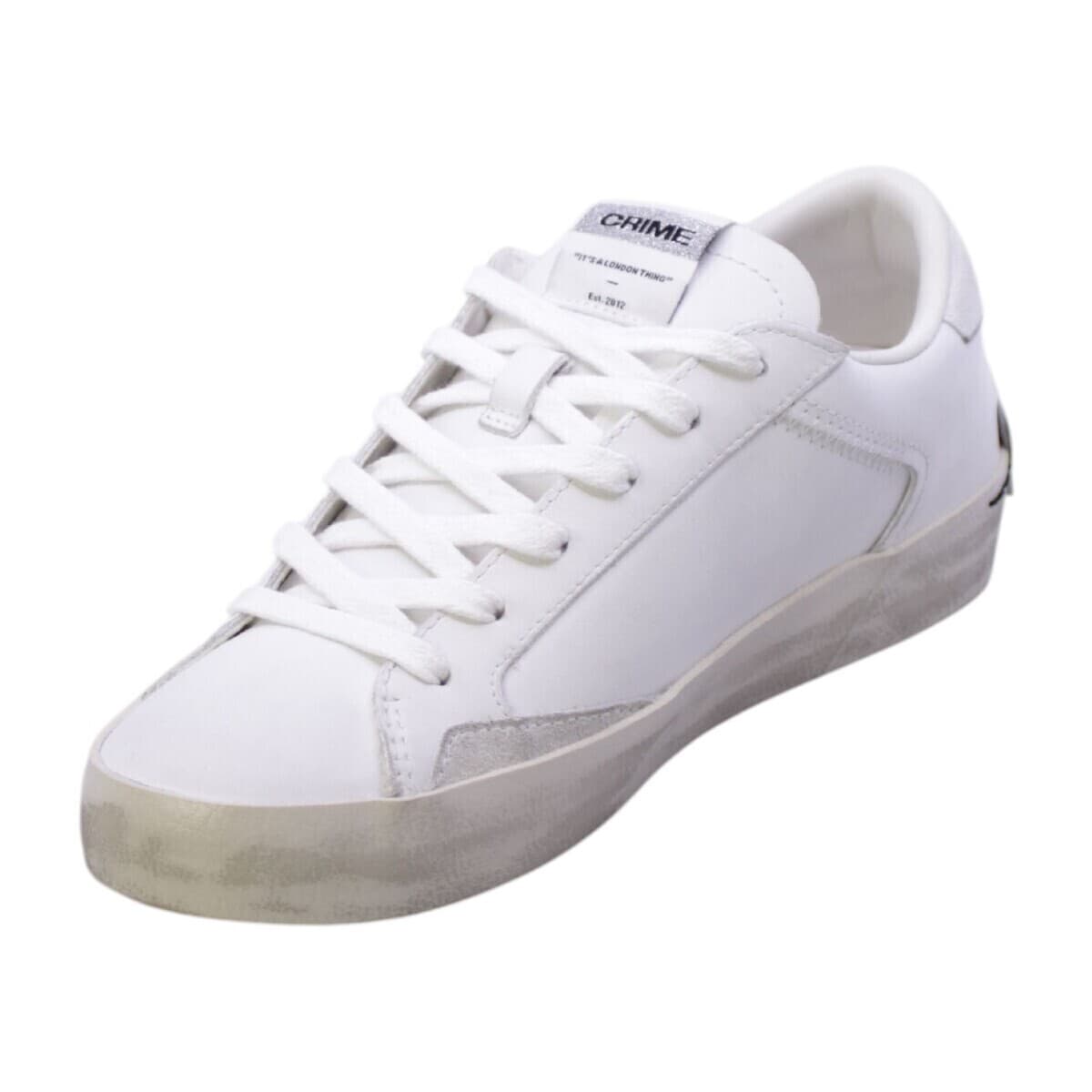 Women's Sneakers Crime London White