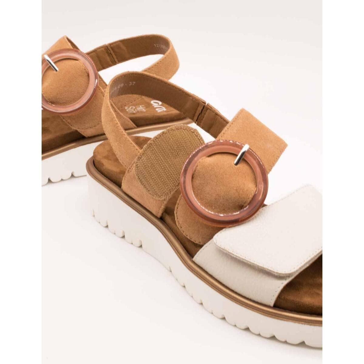 Women's Platforms Ara White
