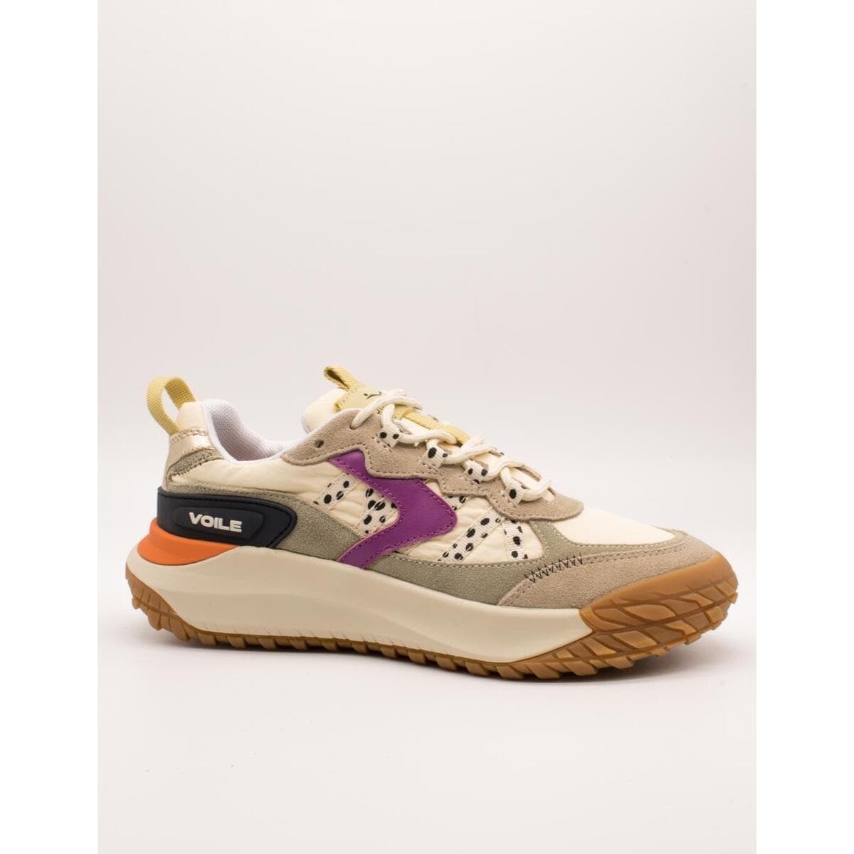 Women's Sneakers Voile Blanche Multicolor