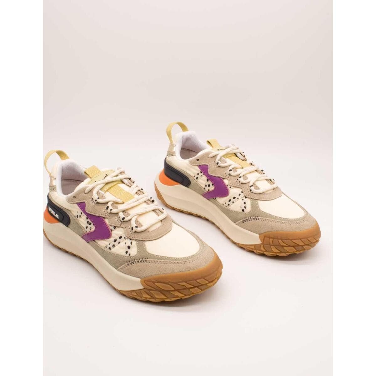 Women's Sneakers Voile Blanche Multicolor