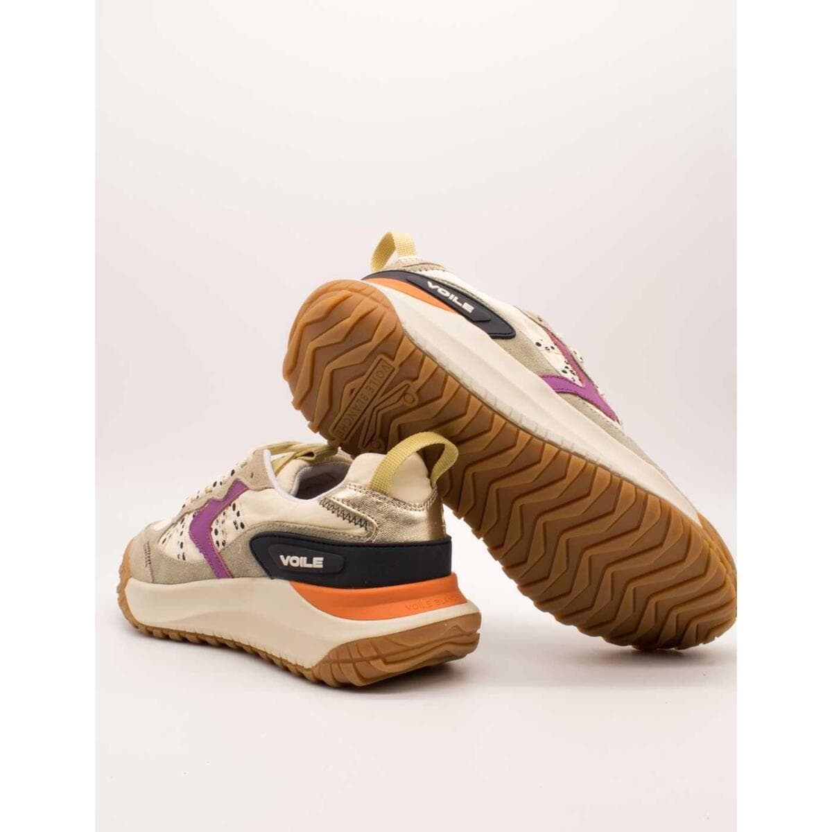 Women's Sneakers Voile Blanche Multicolor