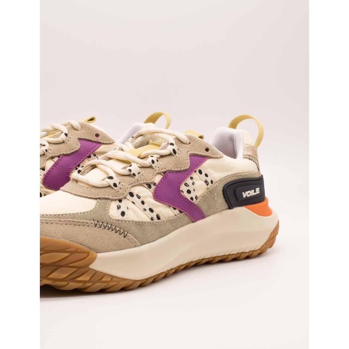 Women's Sneakers Voile Blanche Multicolor