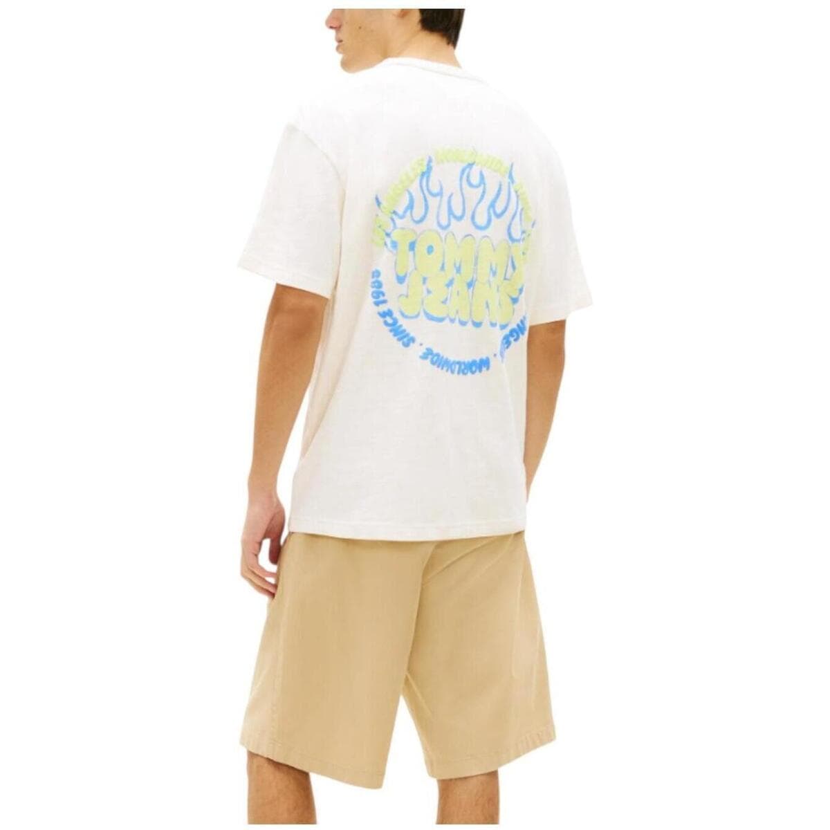 Men's T-Shirts Tommy Hilfiger White