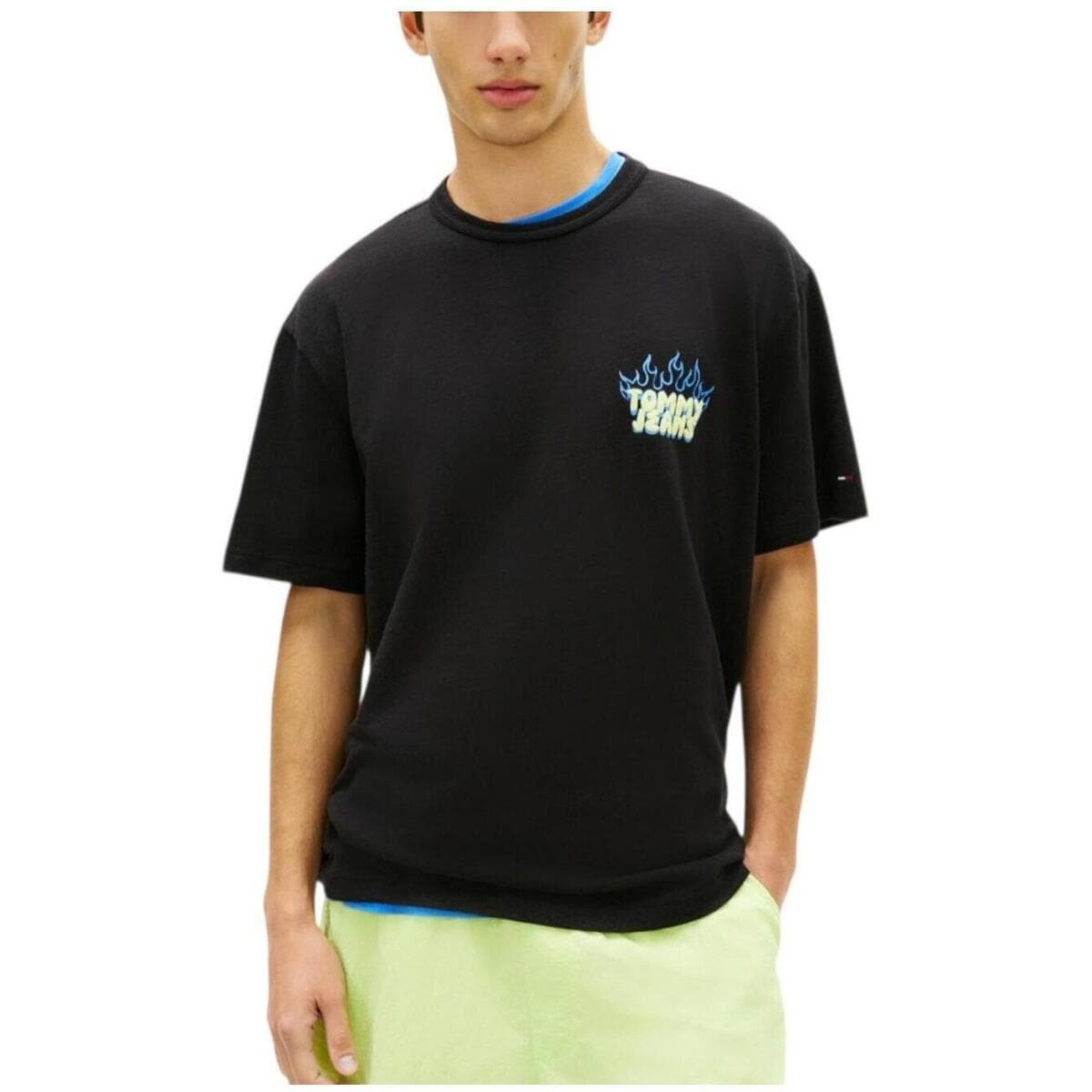 Men's T-Shirts Tommy Hilfiger Black