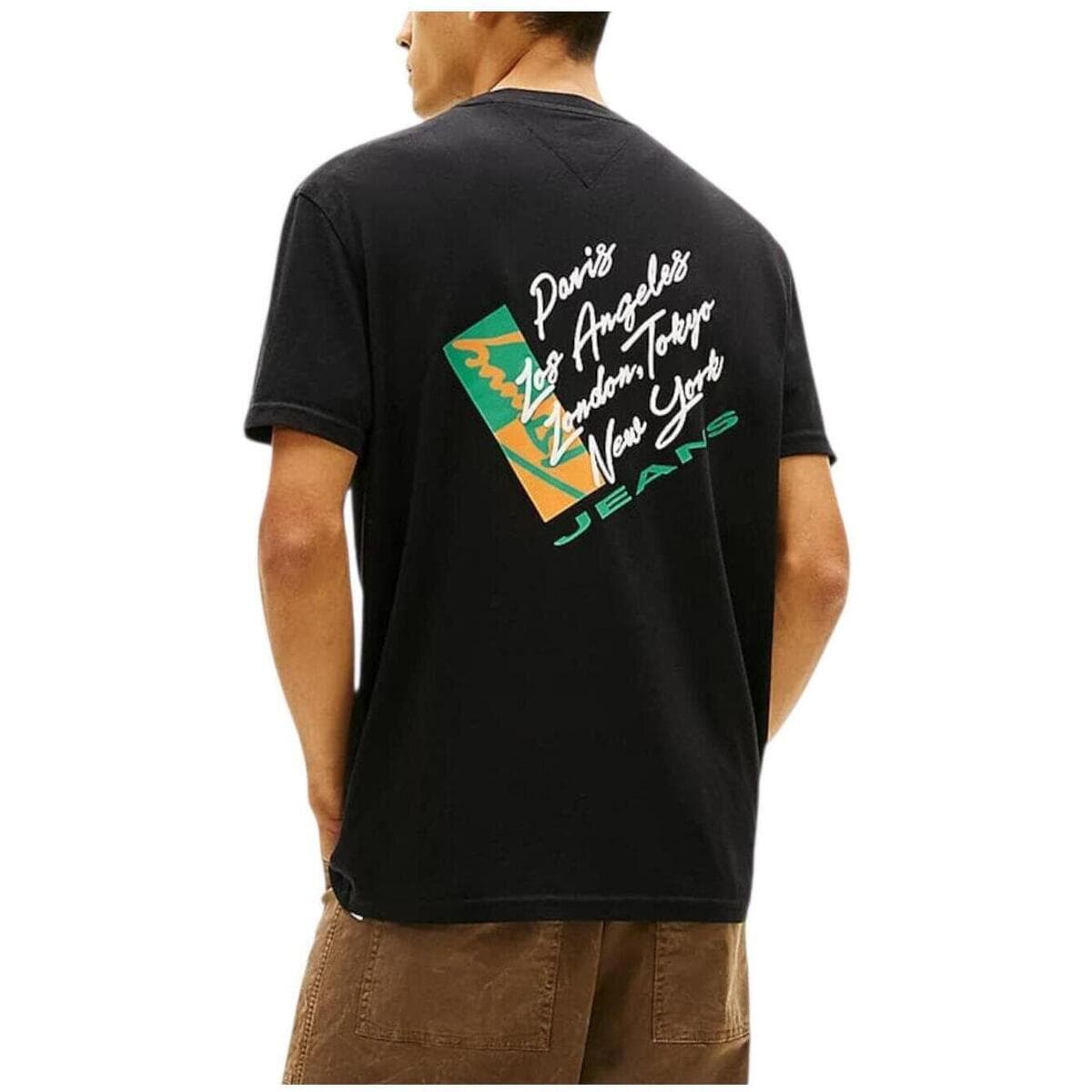 Men's T-Shirts Tommy Hilfiger Black