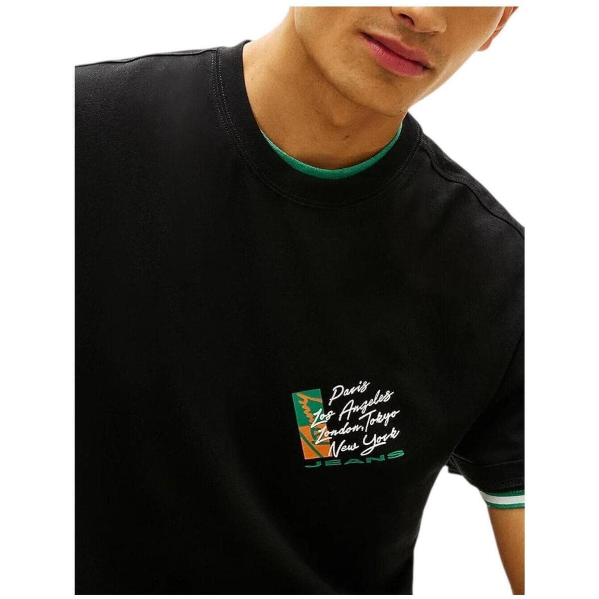 Men's T-Shirts Tommy Hilfiger Black