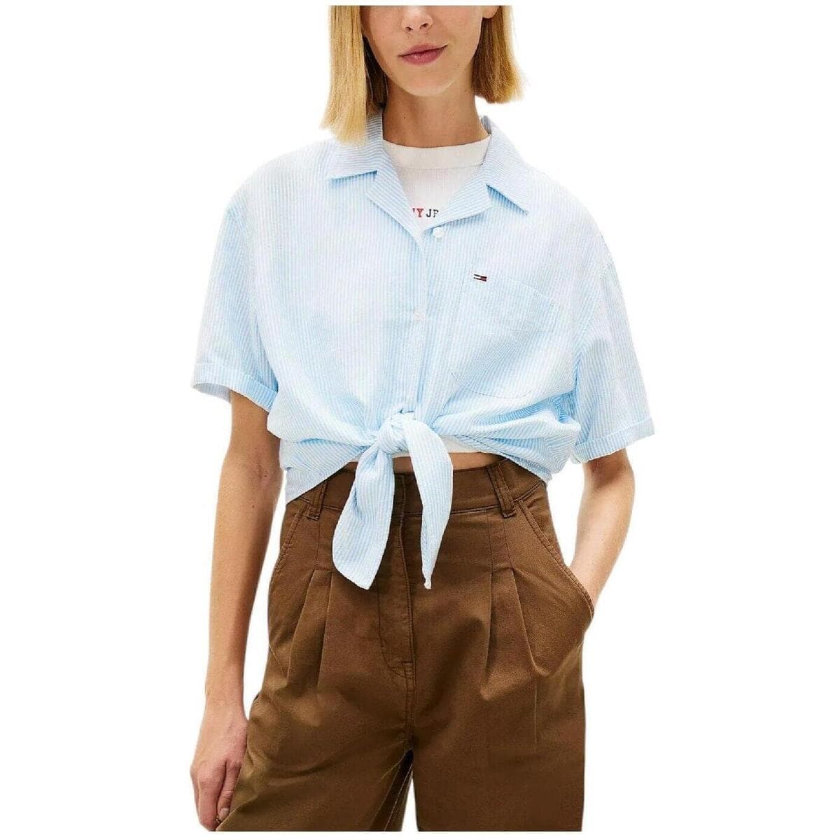 Women's Shirts Tommy Hilfiger Blue