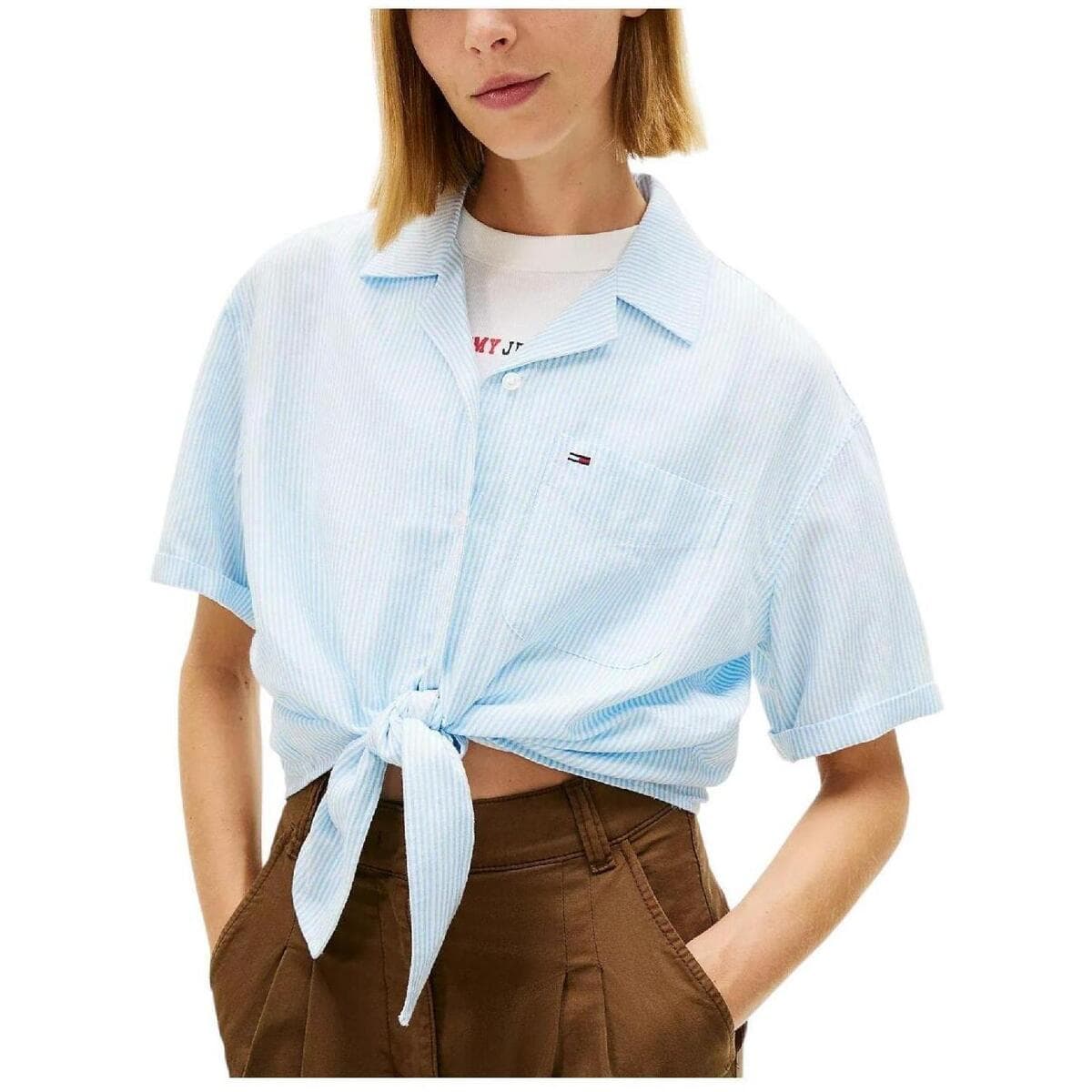 Women's Shirts Tommy Hilfiger Blue