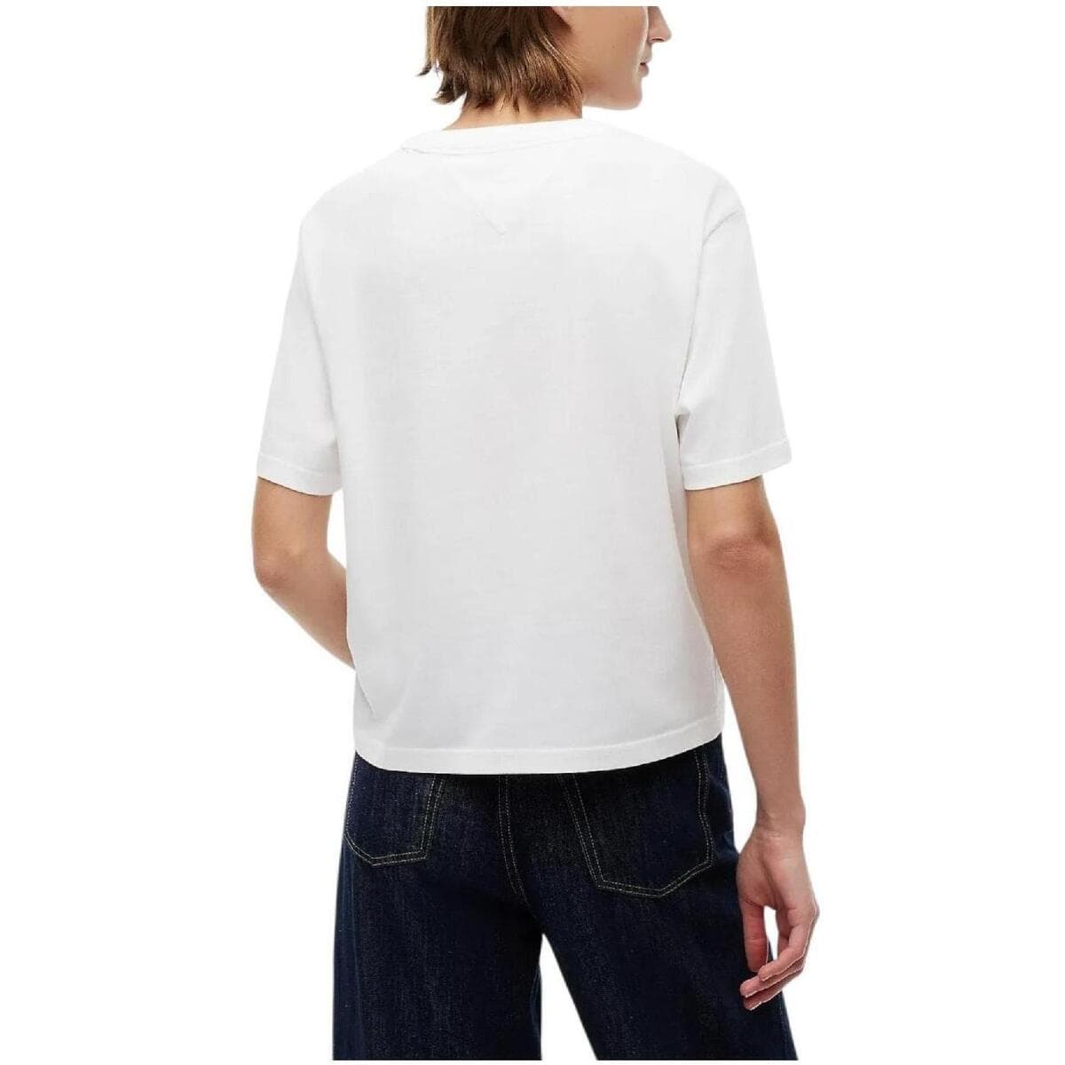 Women's T-Shirts Tommy Hilfiger White