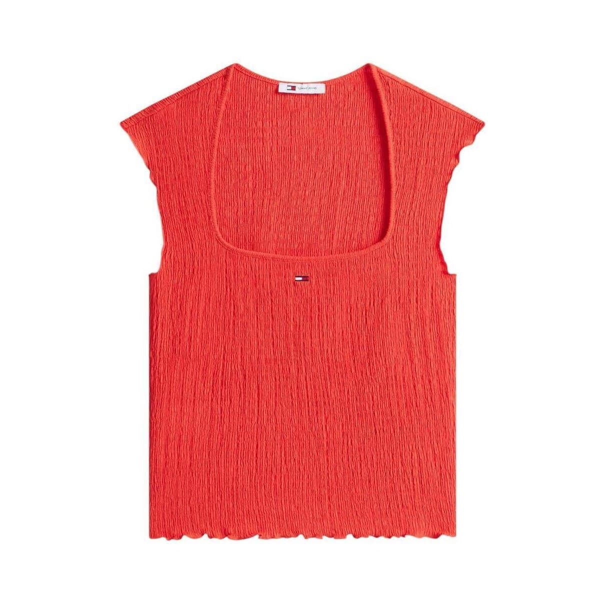Women's Sleeveless Tops Tommy Hilfiger Red