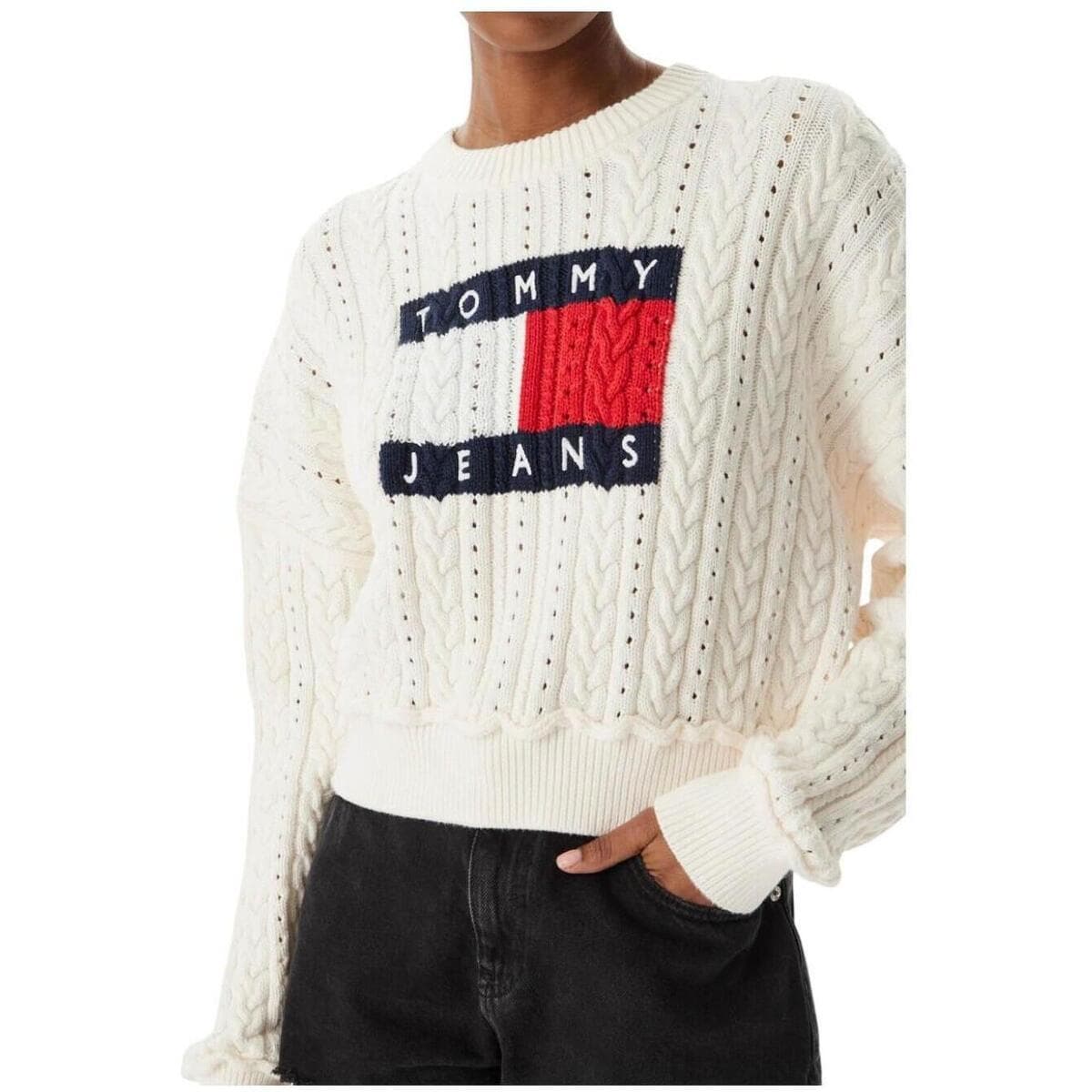 Women's Sweaters Tommy Hilfiger White