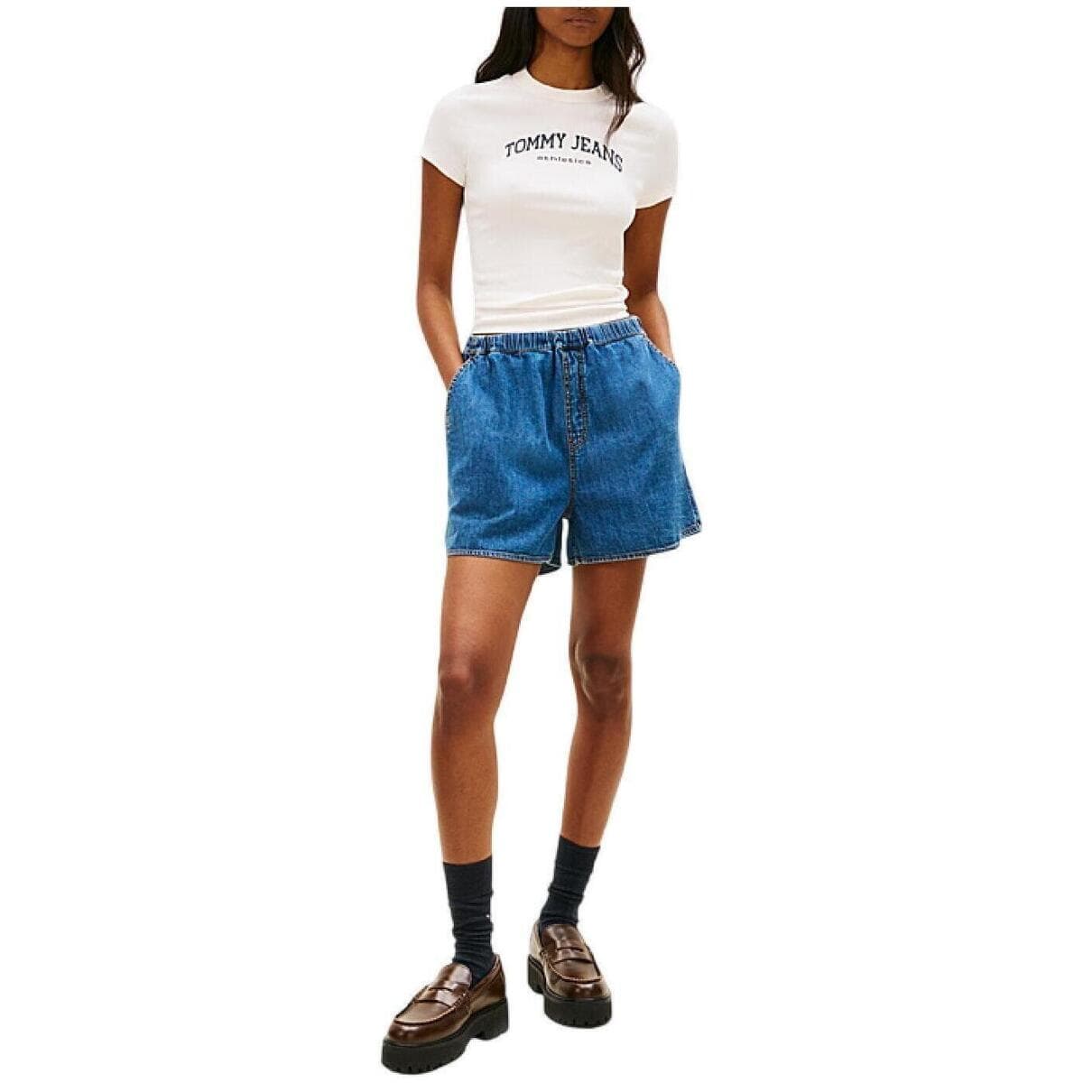 Women's Shorts Tommy Hilfiger Blue