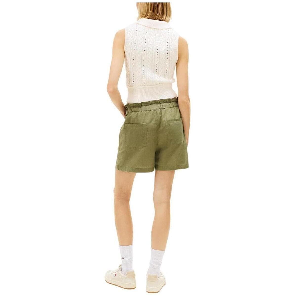 Women's Shorts Tommy Hilfiger Green
