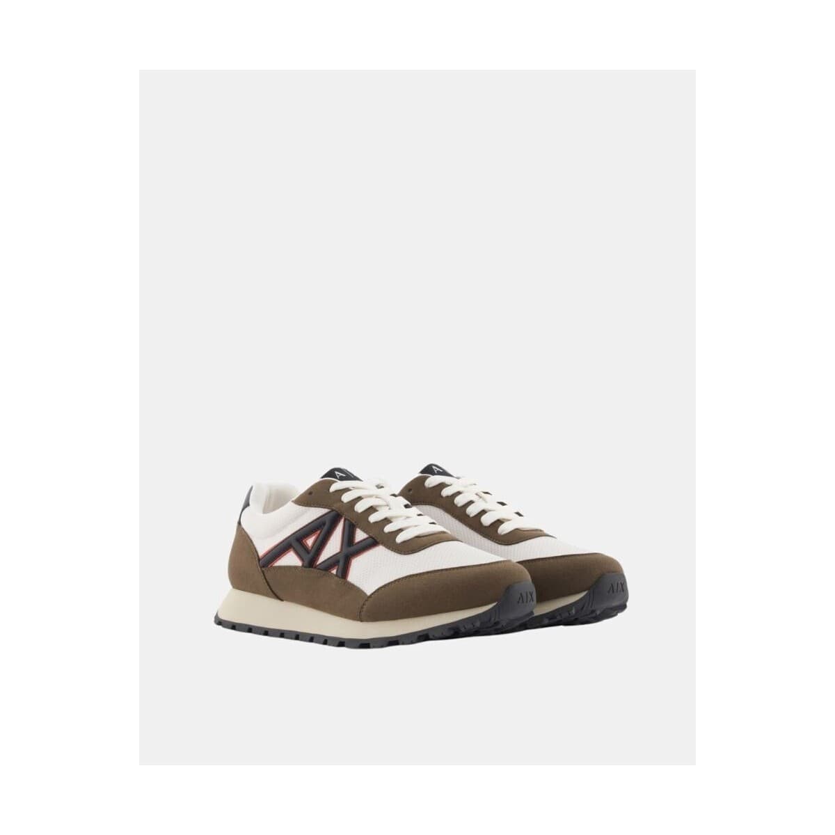 Men's Sneakers EAX Brown