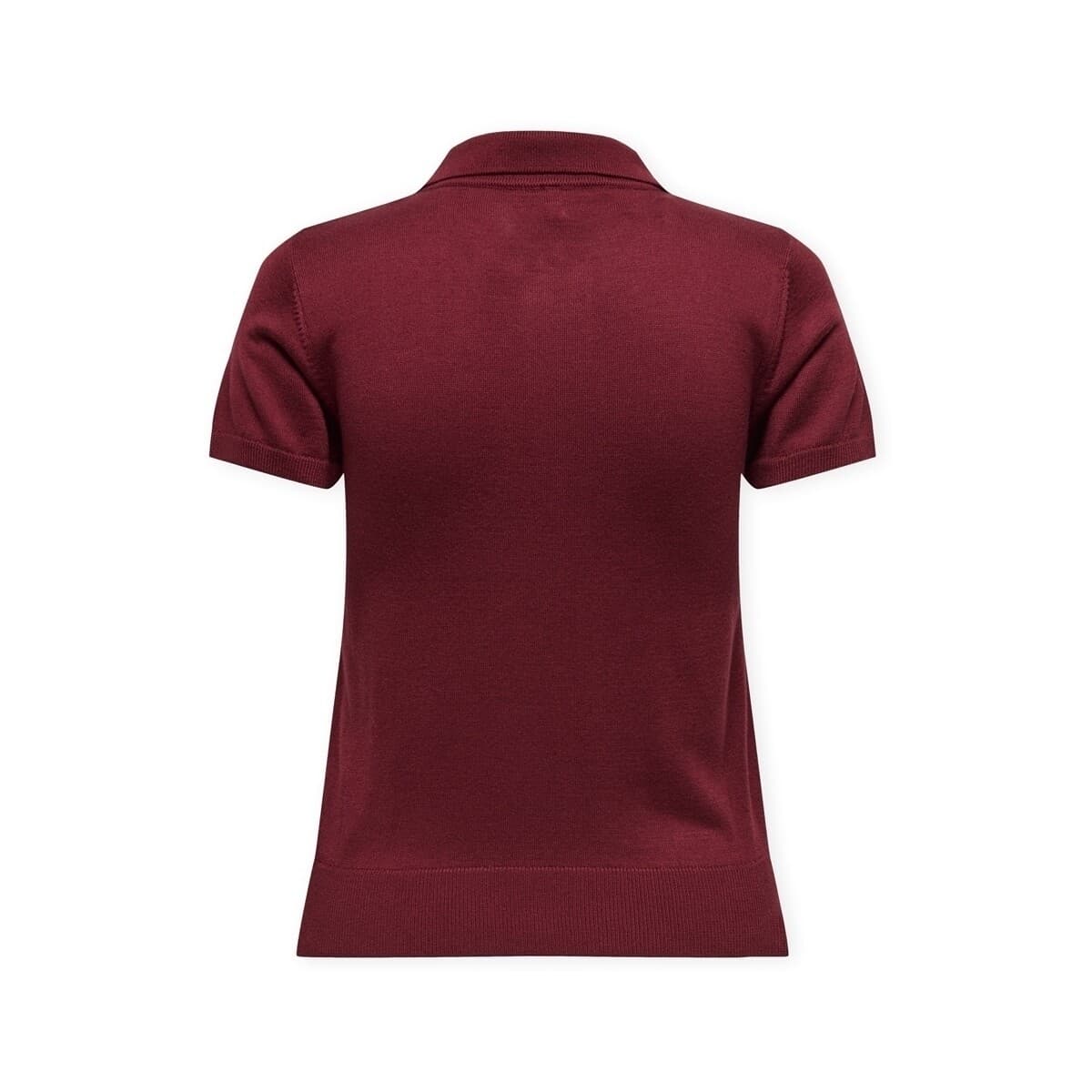Women's Polo Shirts Only Bordeaux
