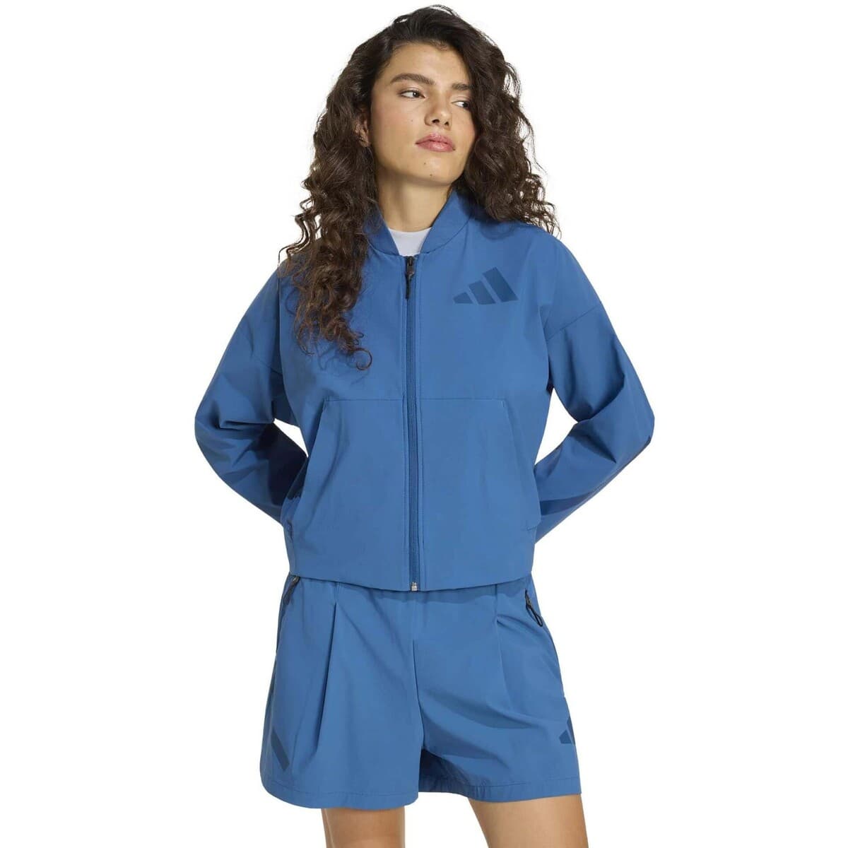 Women's Jackets adidas Blue
