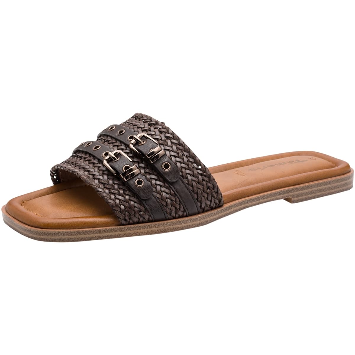 Women's Mules Tamaris Brown