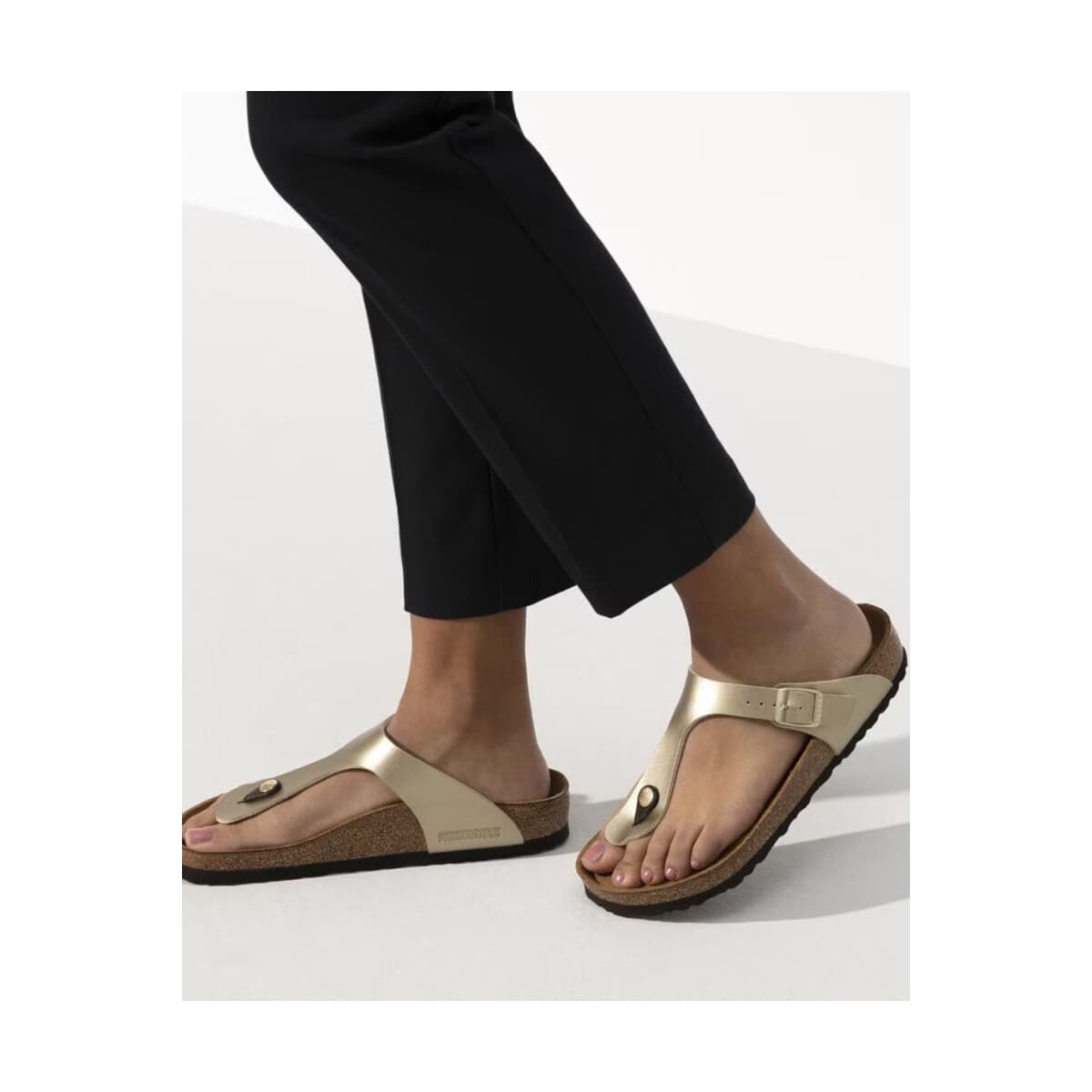 Women's Flip Flops BIRKENSTOCK Gold