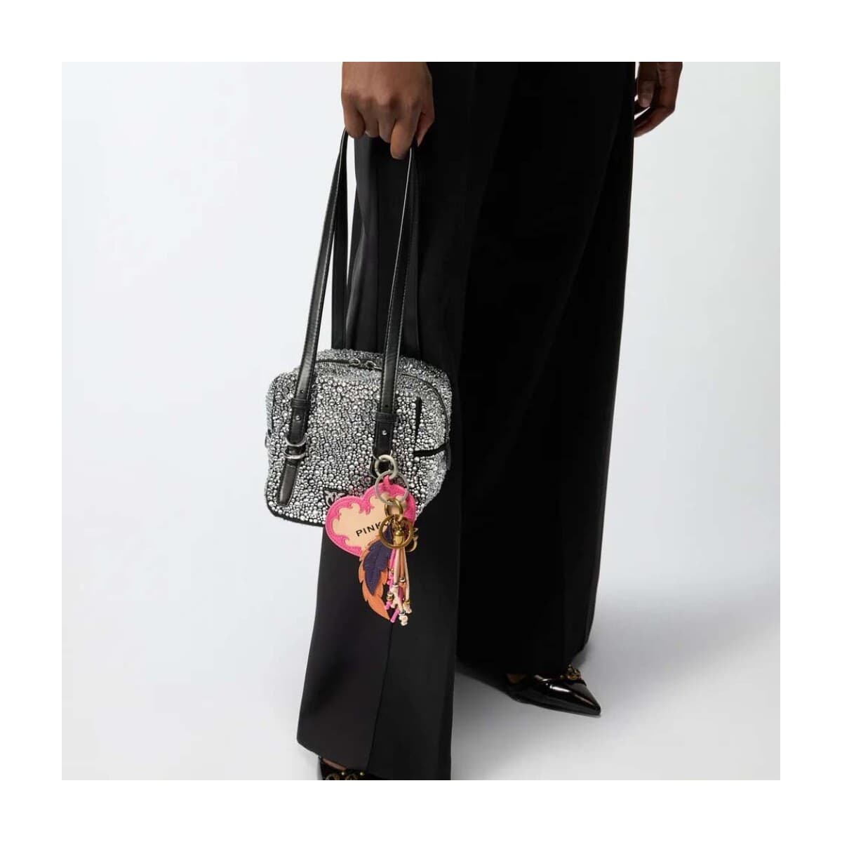 Women's Shoulder Bags Pinko Silver