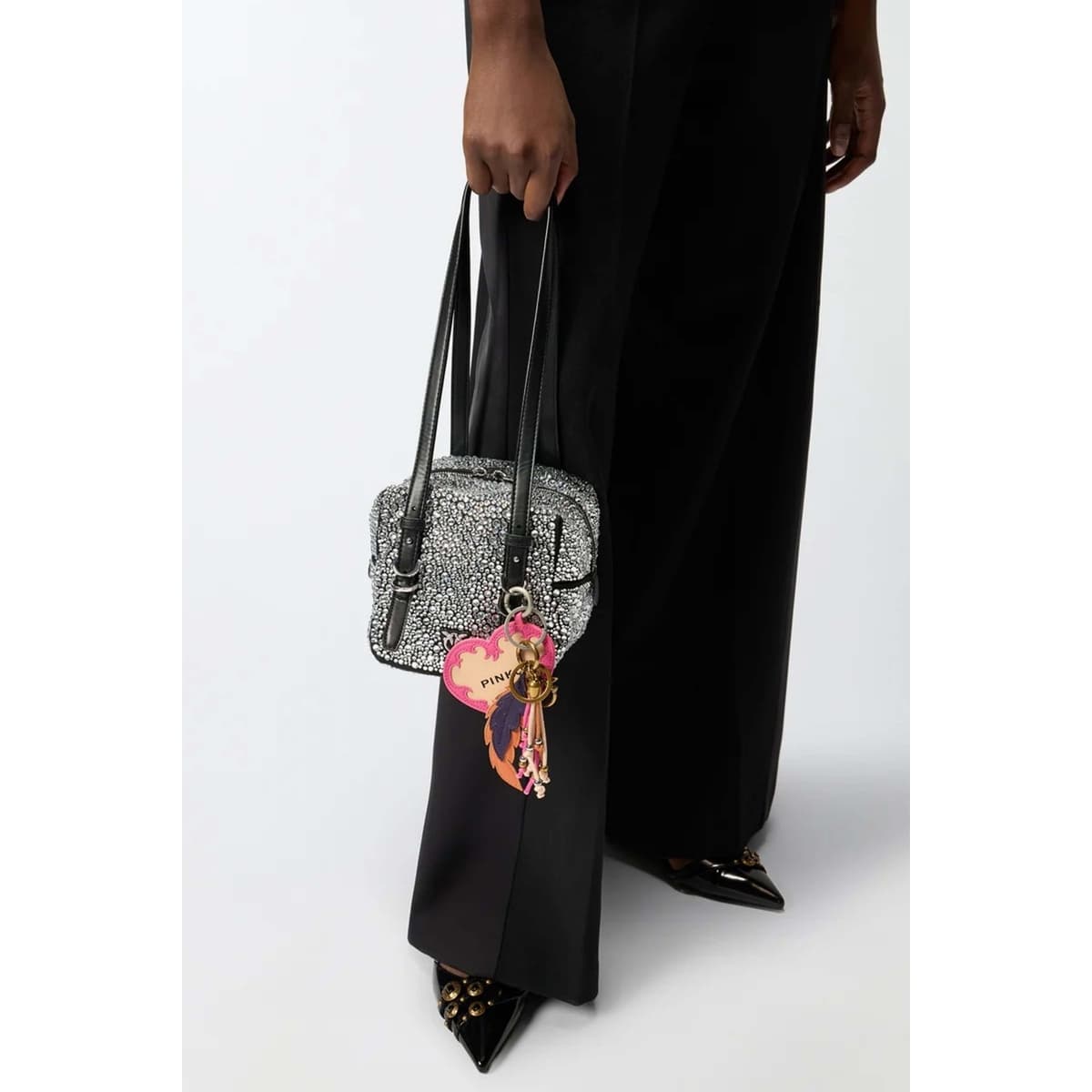 Women's Shoulder Bags Pinko Silver