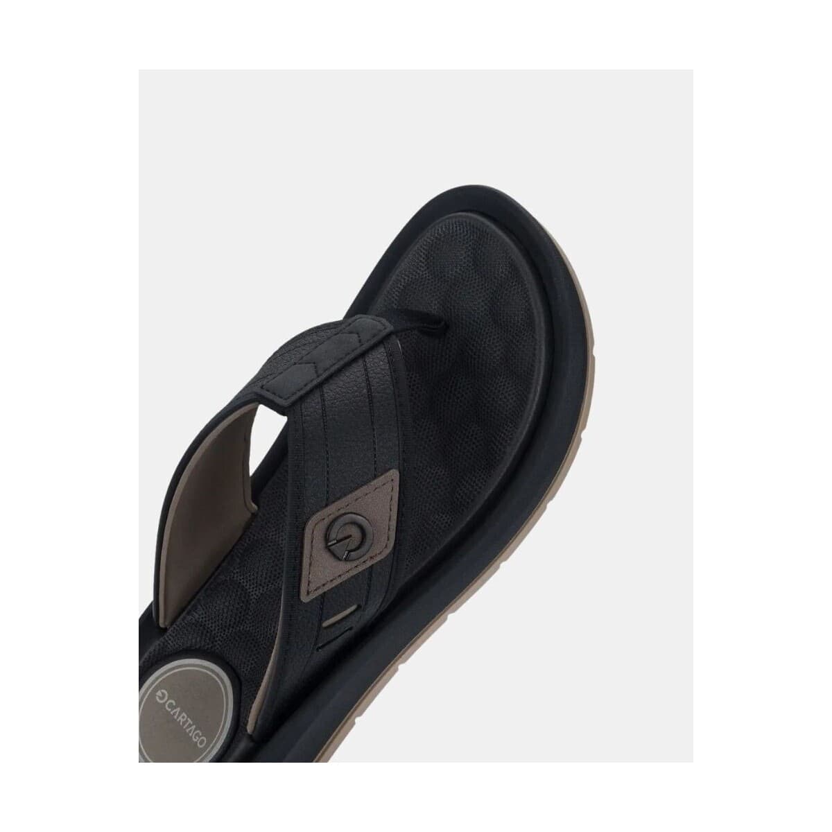 Men's Flip Flops Cartago Black