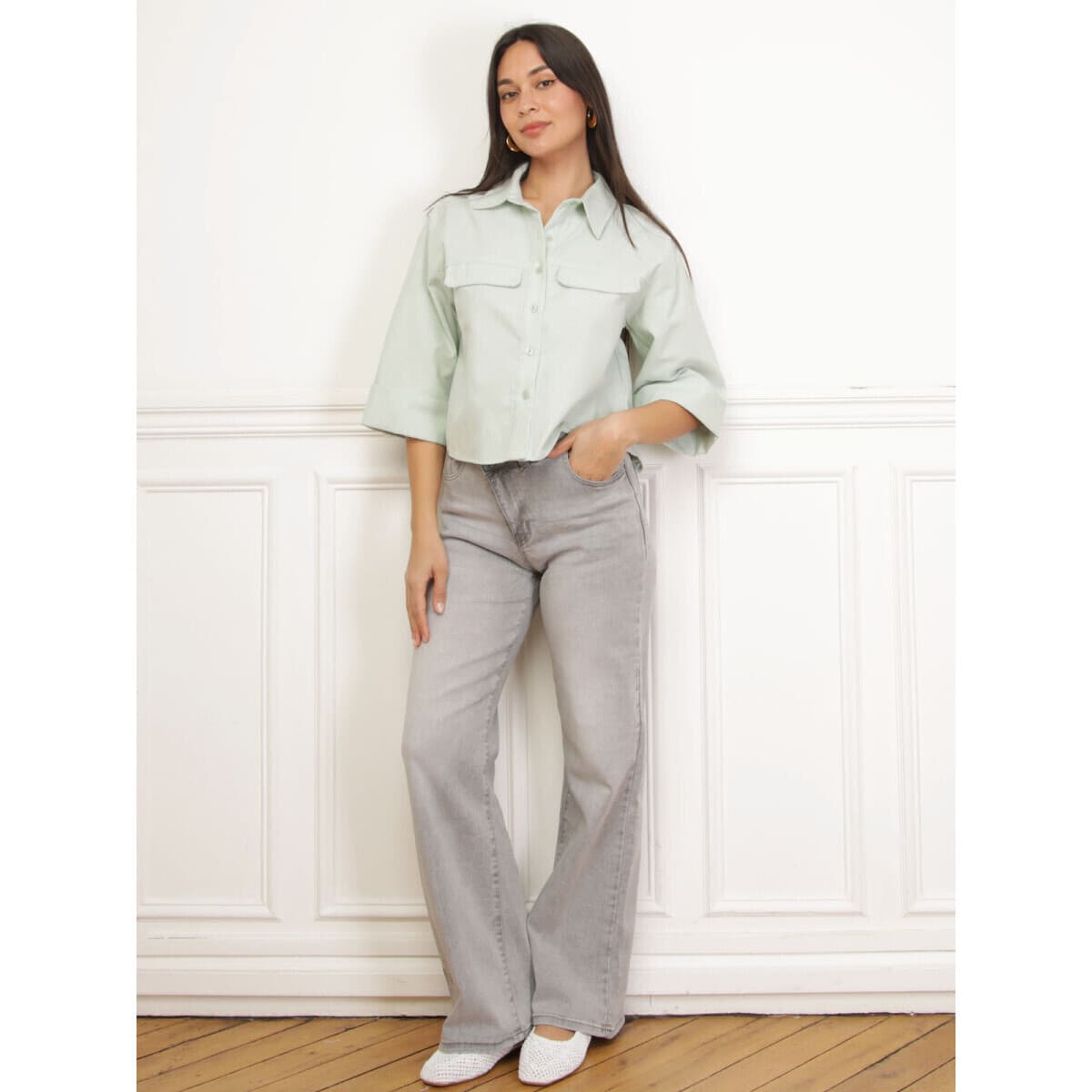 Women's T-Shirts La Modeuse Green