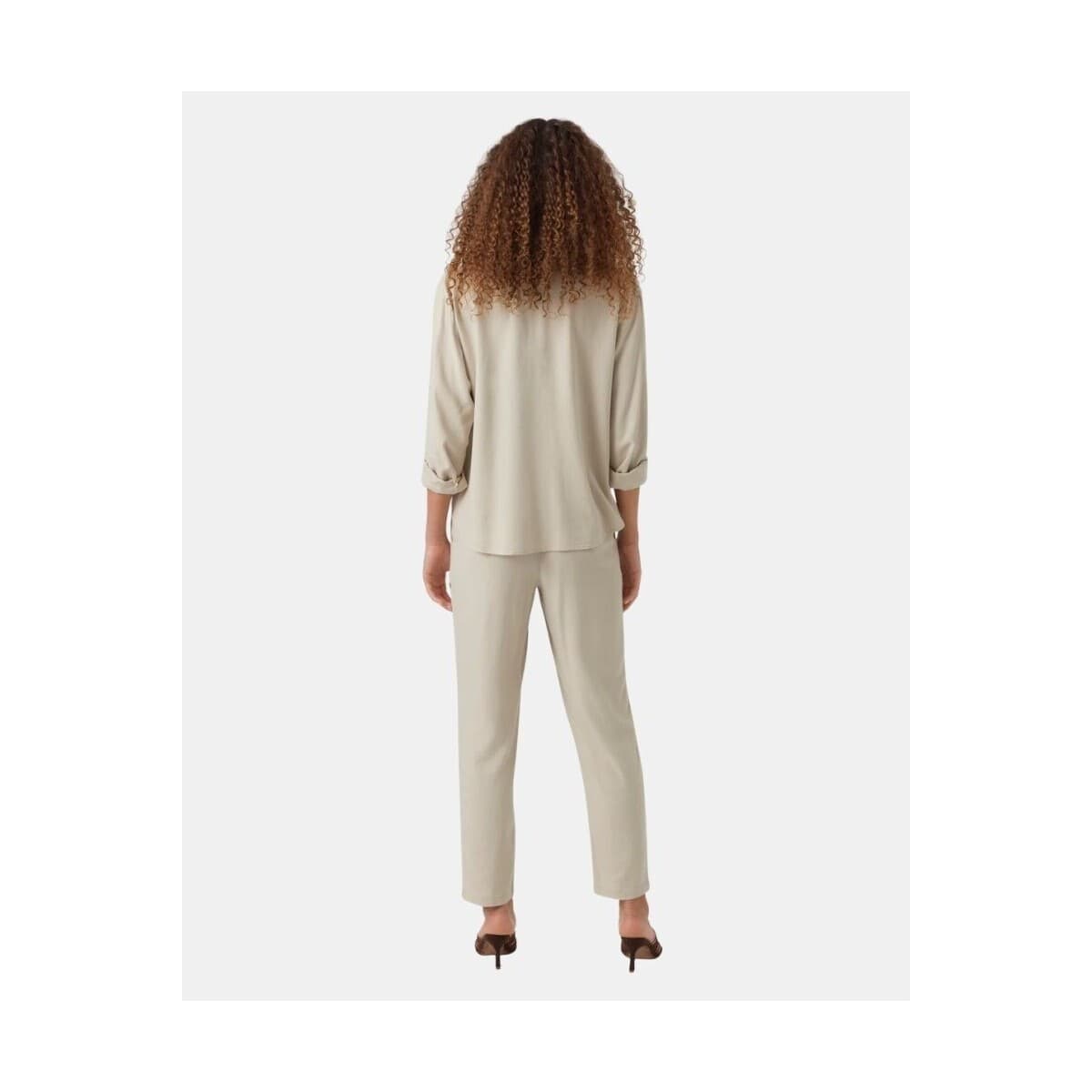 Women's Pants Vero Moda Beige