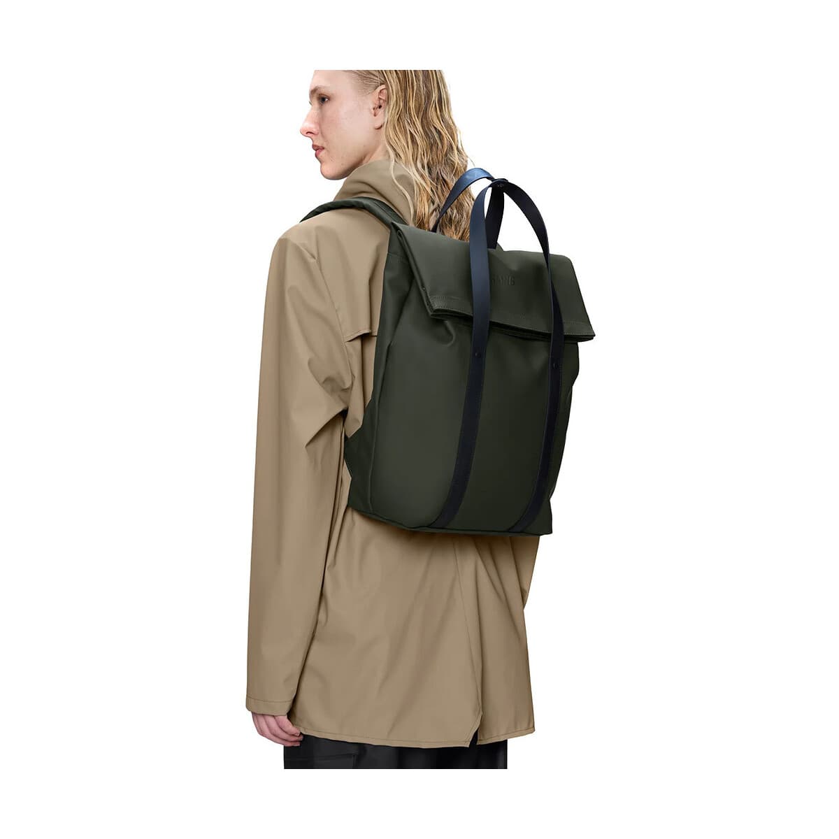 Women's Backpacks Rains Green