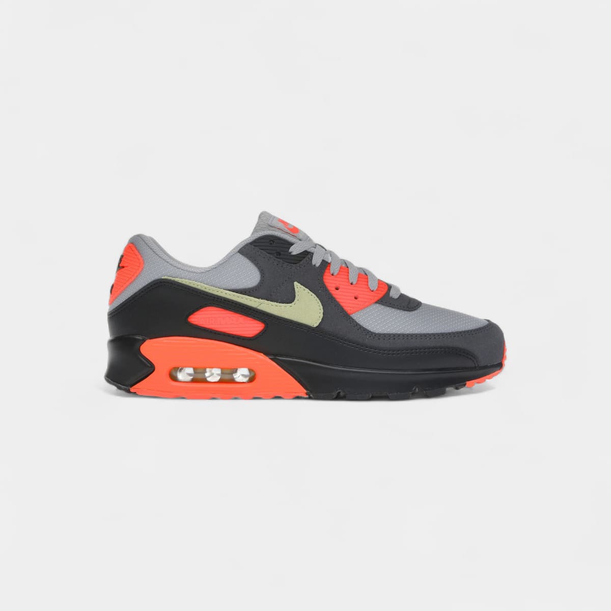 Xαμηλά Sneakers Nike Air Max 90 Light Smoke Grey Hyper Crimson Limelight