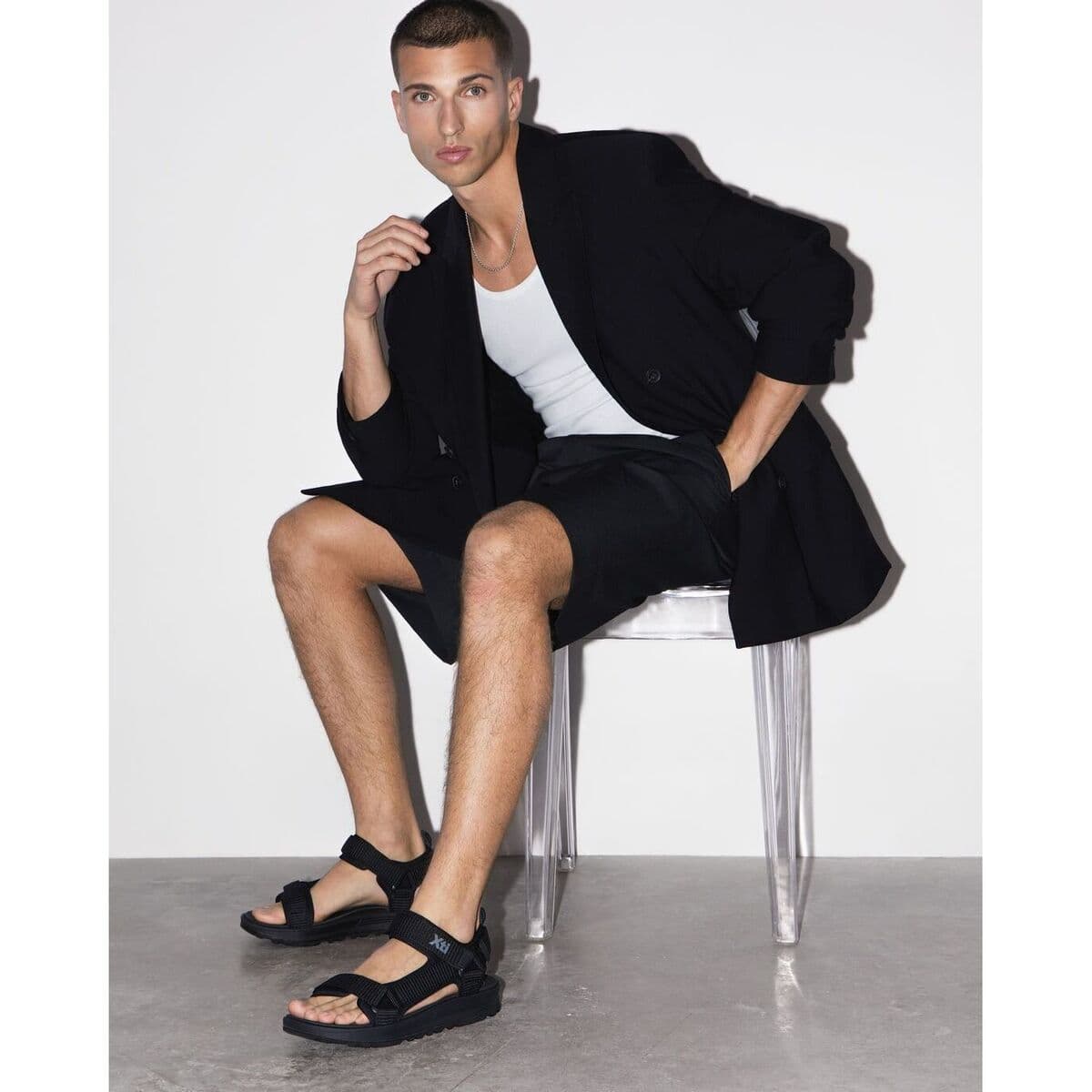 Men's Sports Sandals Xti Black