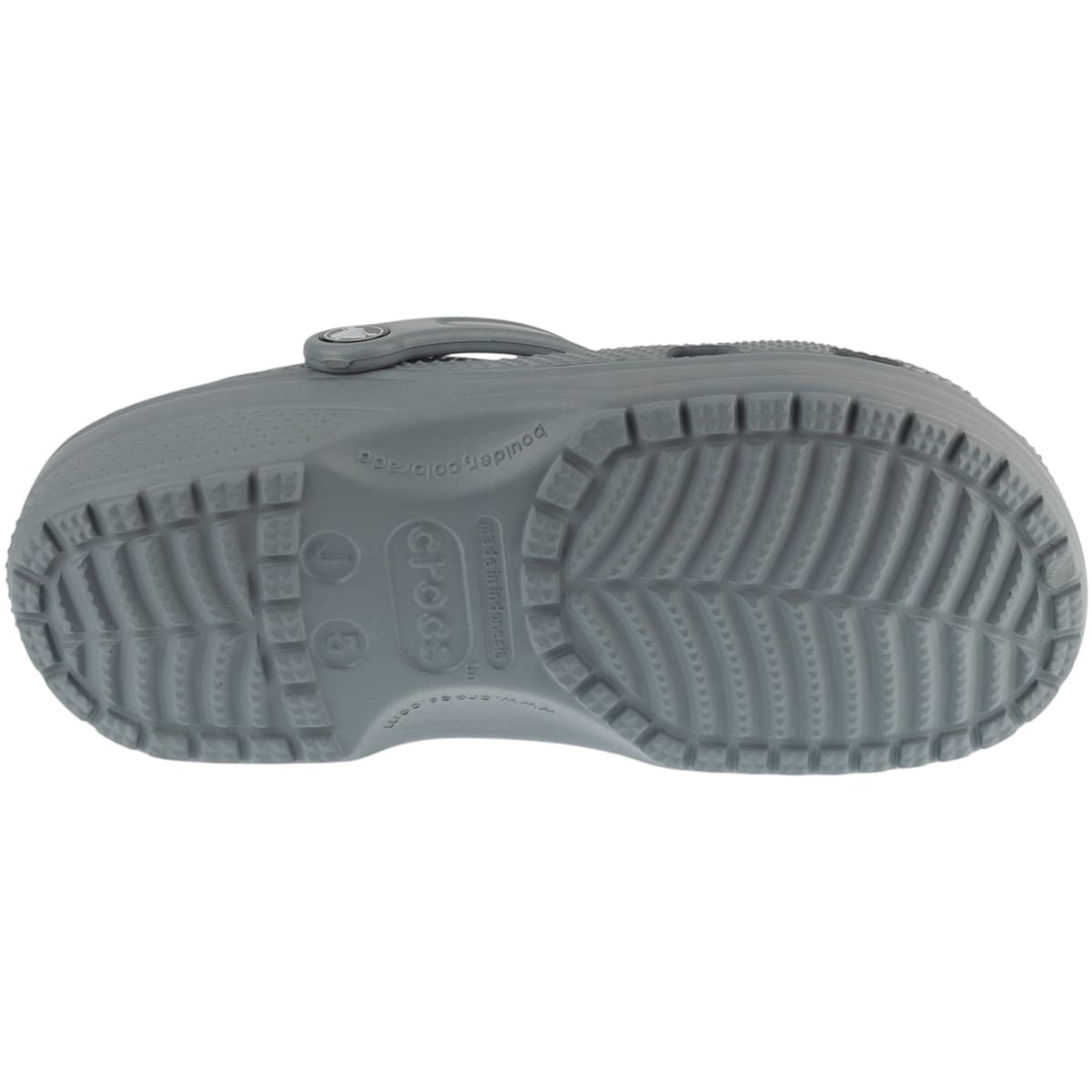 Παιδικό Σαμπό για Αγόρι Crocs Classic Clog T Ανατομικό Χρώματος Γκρι 206991-0Z3