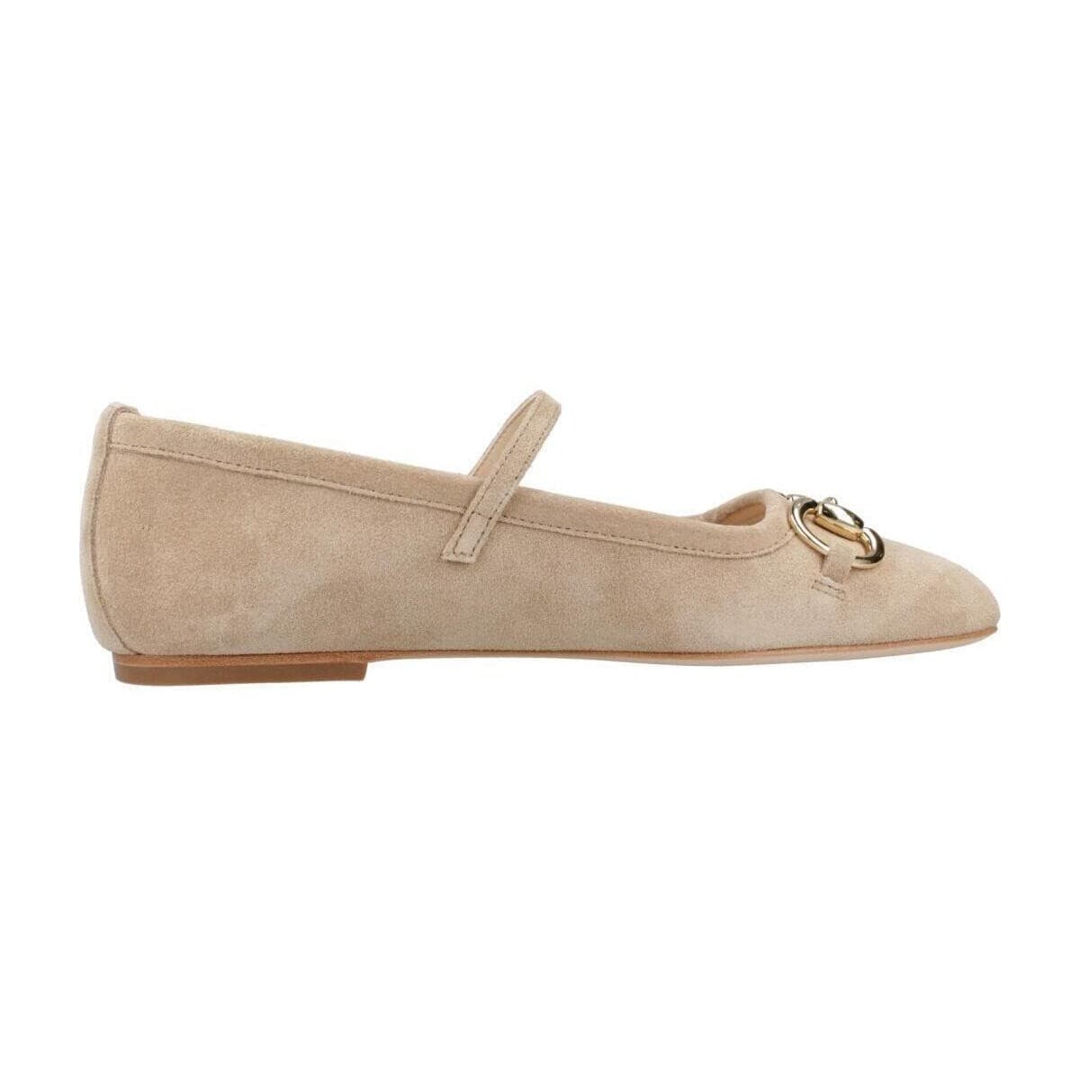 Women's Ballet Flats Alpe Brown