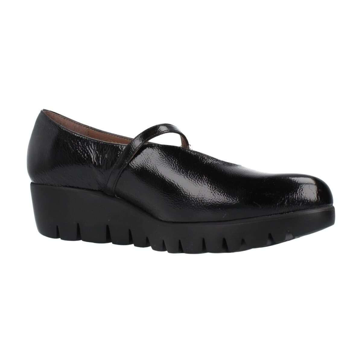 Women's Derby Shoes Wonders Black
