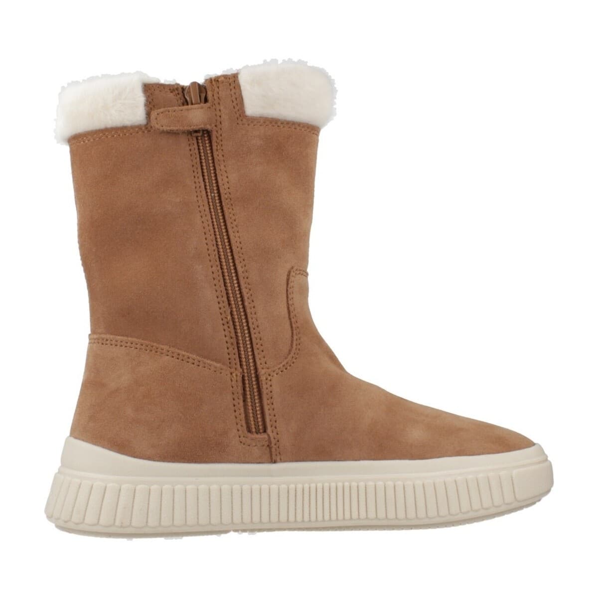 Girls' Ankle Boots Geox Brown