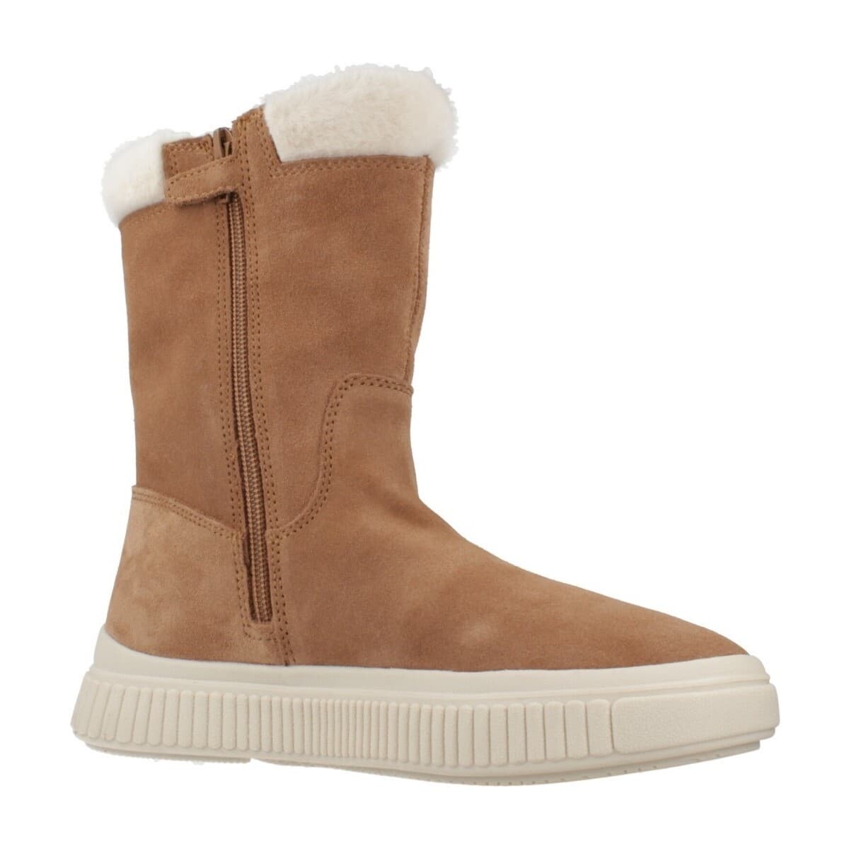 Girls' Ankle Boots Geox Brown