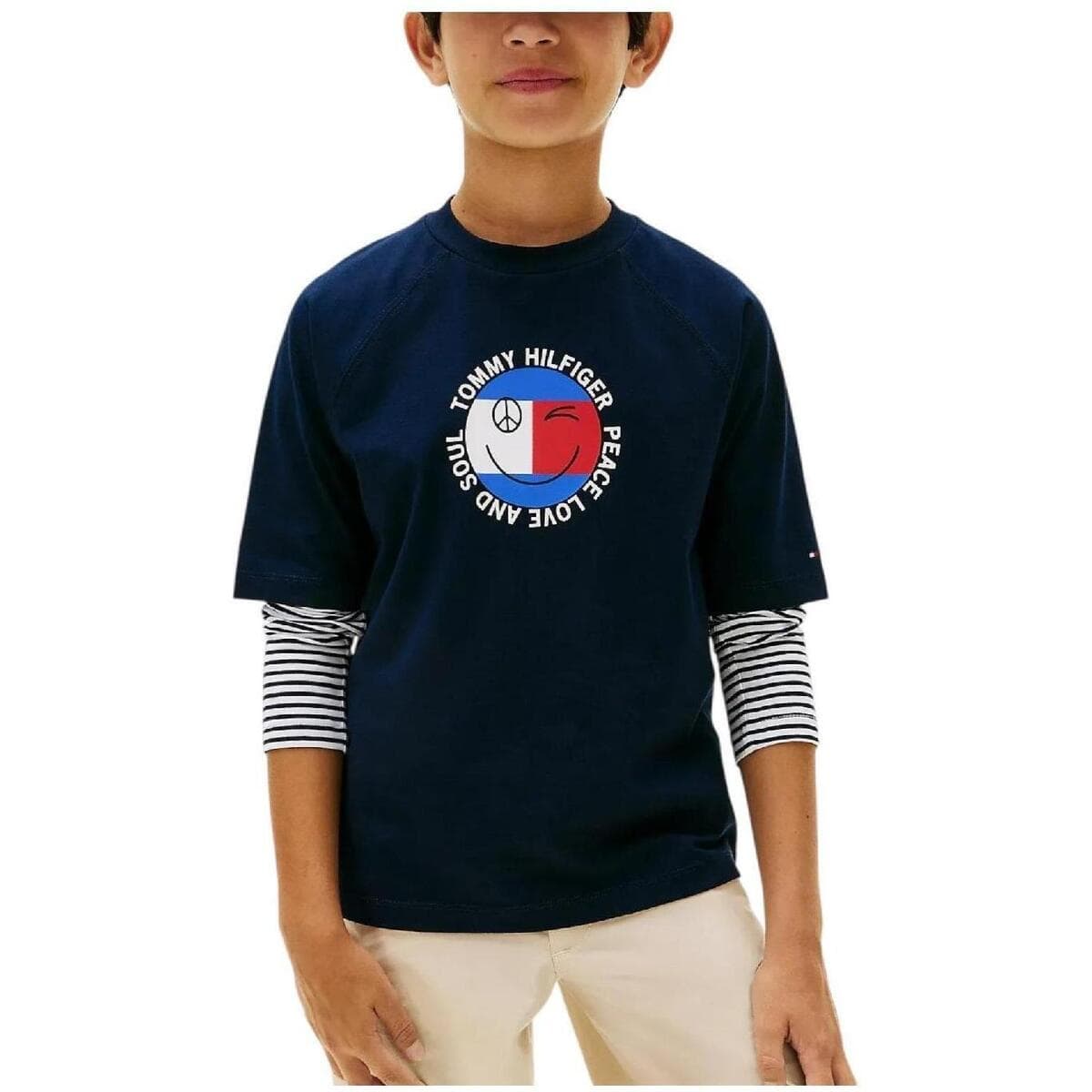 Boys' T-Shirts Tommy Hilfiger Blue
