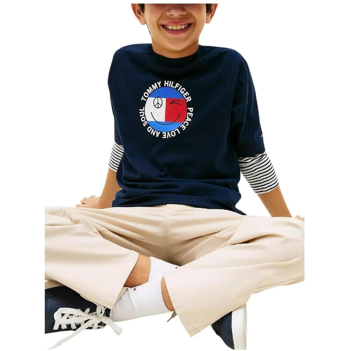 Boys' T-Shirts Tommy Hilfiger Blue