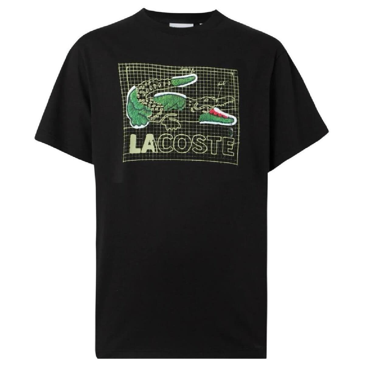 Men's T-Shirts Lacoste Black