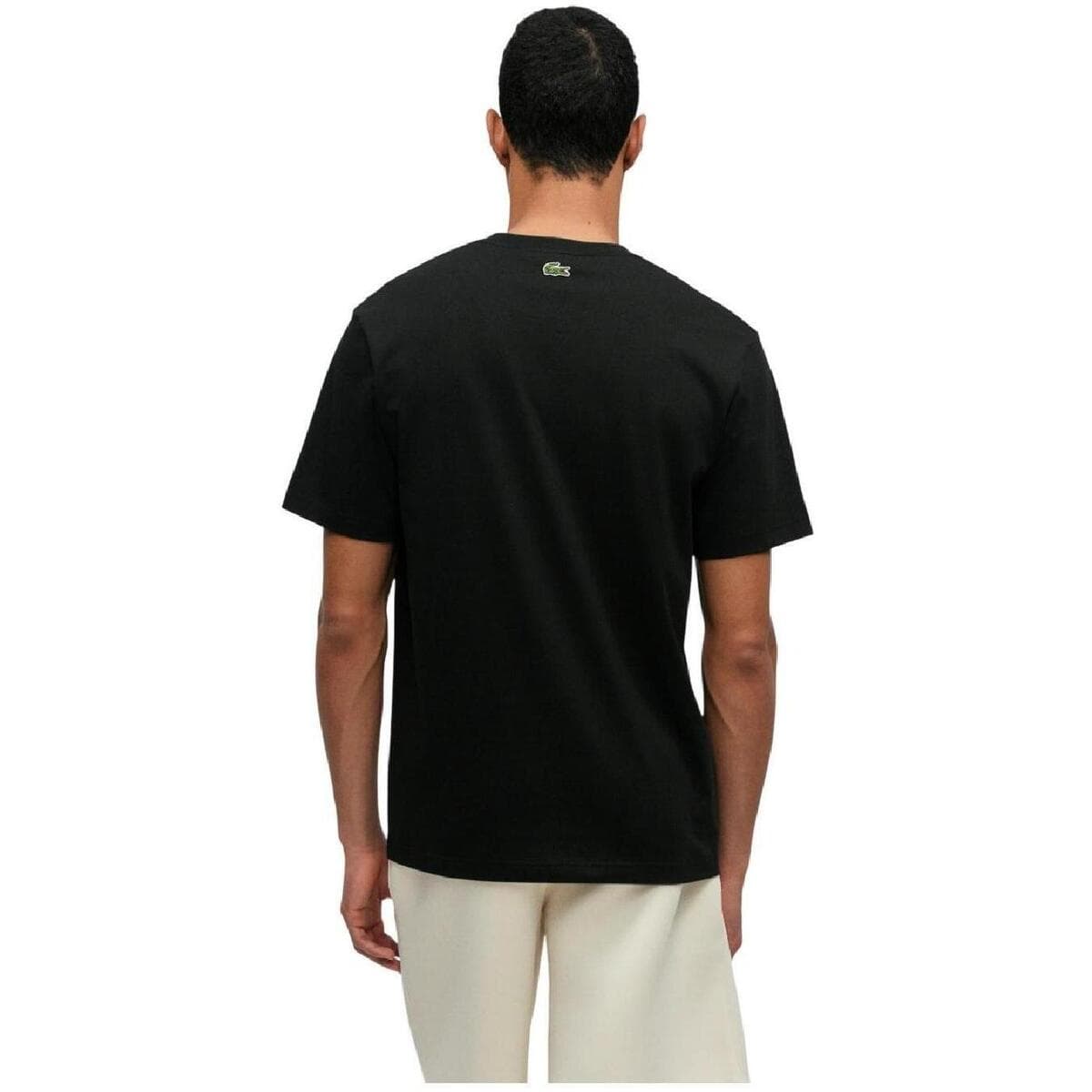 Men's T-Shirts Lacoste Black
