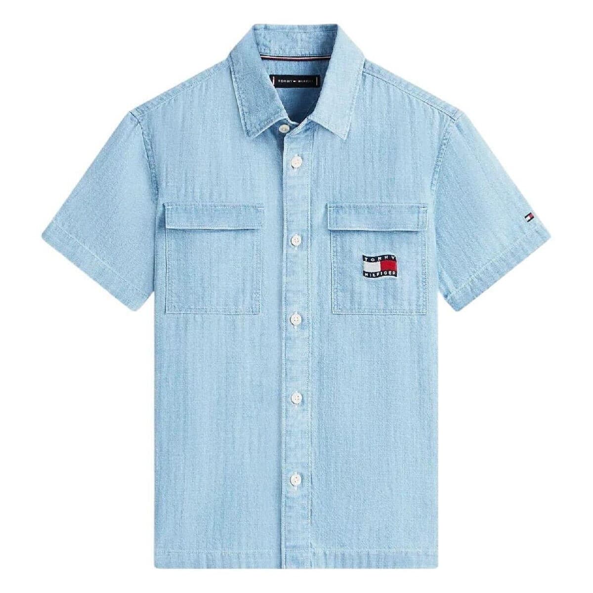 Πουκάμισο με κοντά μανίκια Tommy Hilfiger KB0KB10206 1A4