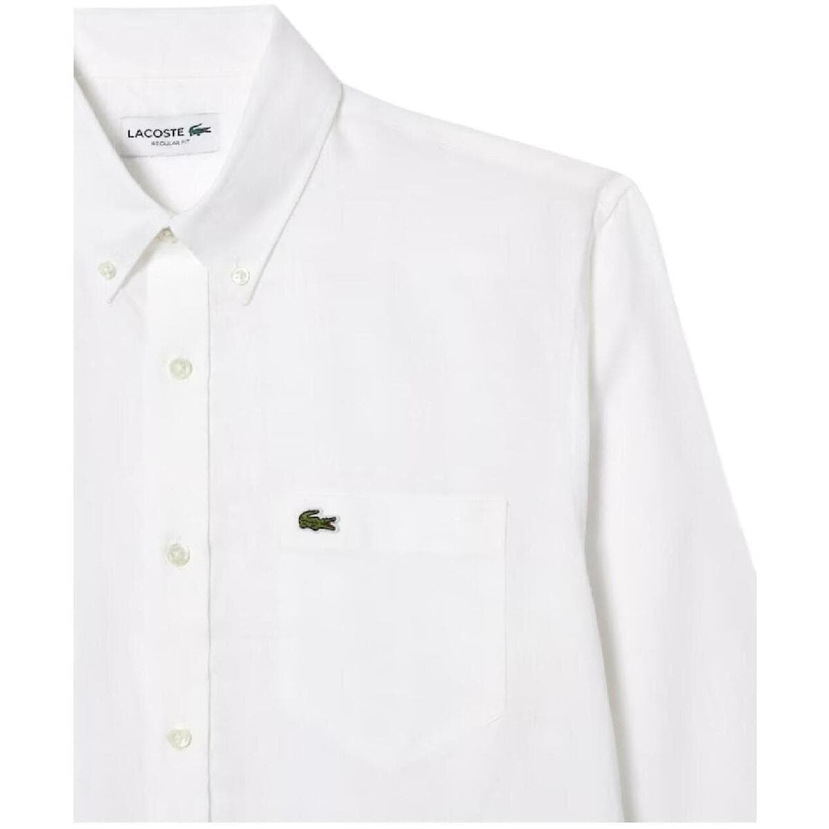 Men's Shirts Lacoste White