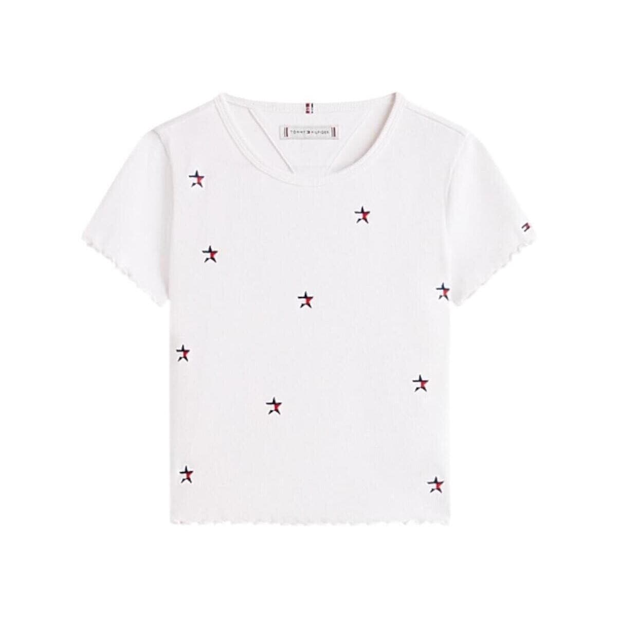 Girls' T-Shirts Tommy Hilfiger White