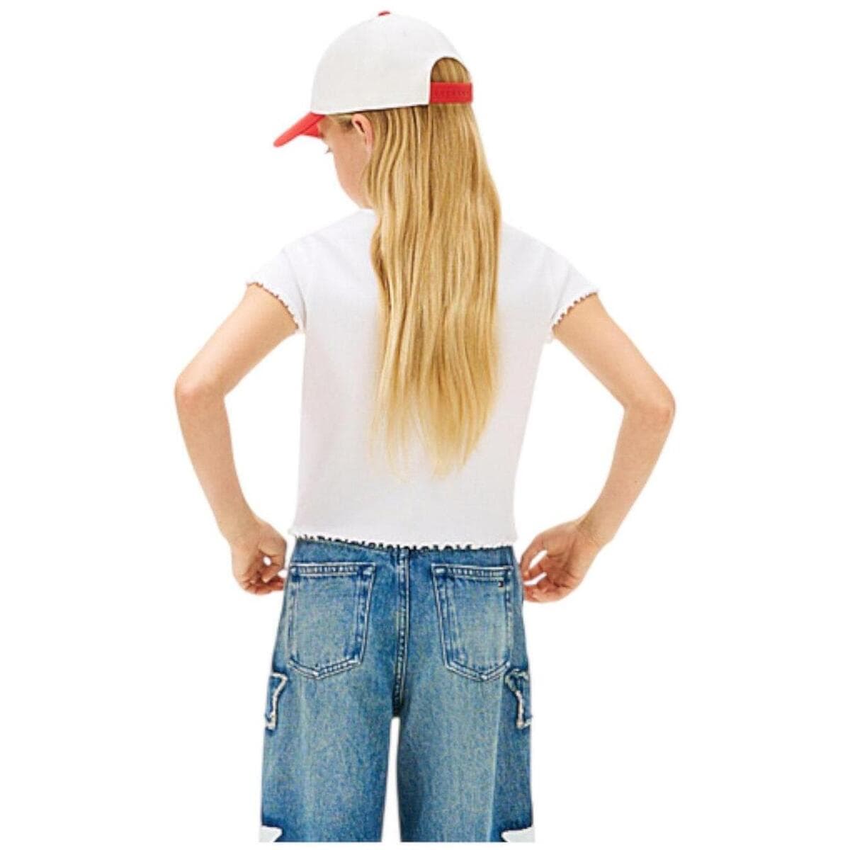 Girls' T-Shirts Tommy Hilfiger White